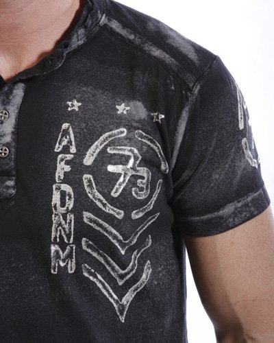 Affliction Rate of Fire T-shirt size